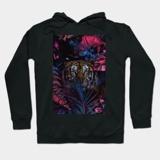 Tiger In Jungle Hoodie